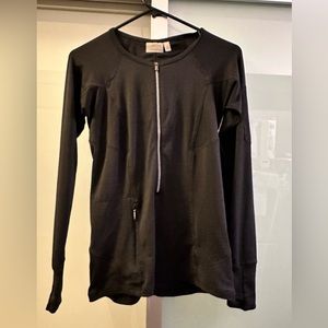 Athleta Long-sleeve 3/4 zip shirt